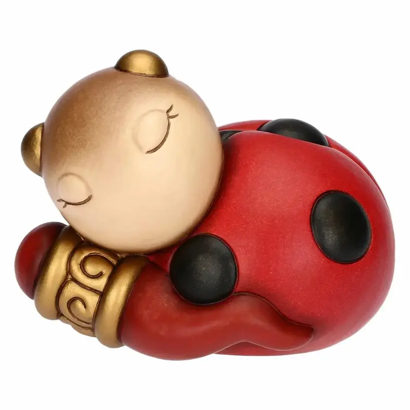 Thun - Coccinella Ella grande con corno portafortuna| Rohome