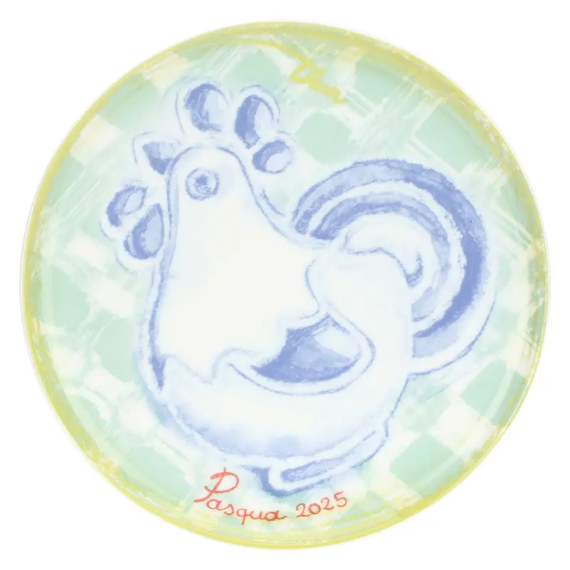 Thun- Piattino Limited Edition in porcellana Pasqua bloomia | rohome