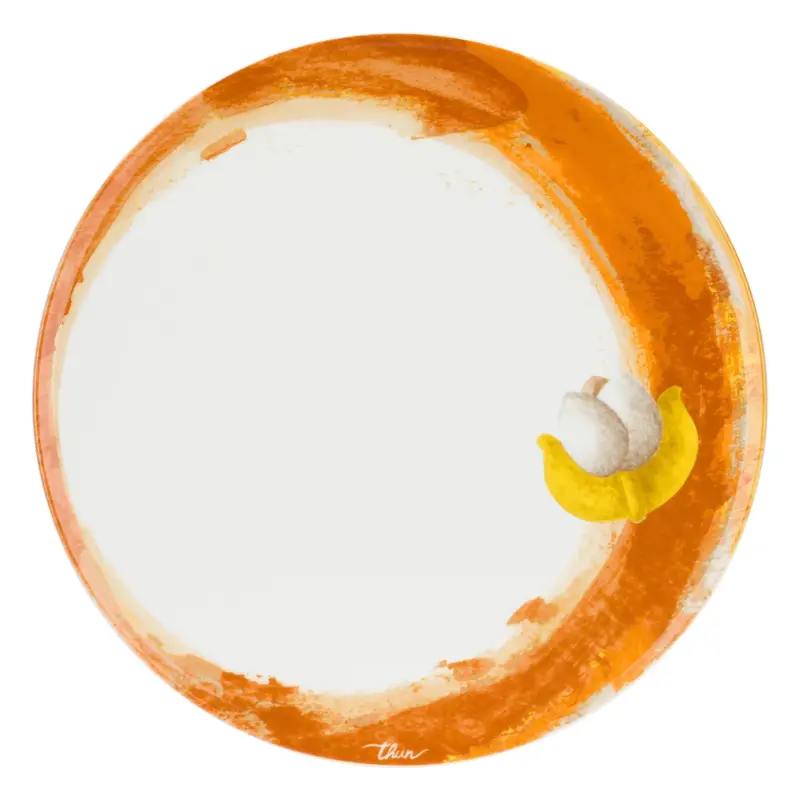 Thun - Piatto grande in porcellana linea Tulipani | Rohome