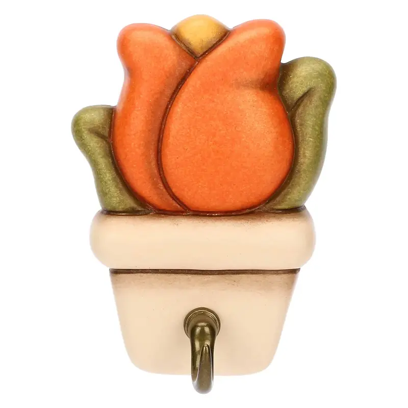 Thun - portastrofinacci 1 gancio tulipano country bloom | Rohome