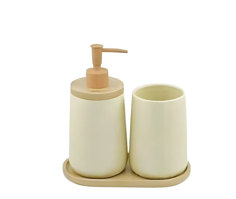 Thun - Set bagno country bloom champagne | Rohome