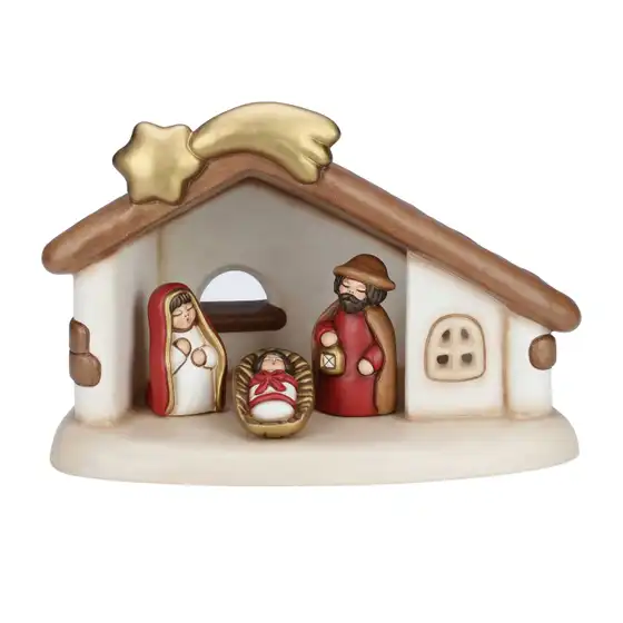 Thun- set capanna e sacra famiglia rosso| rohome