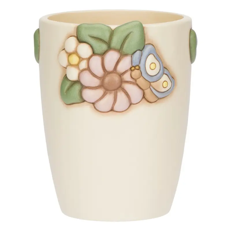 Thun - Vaso medio in ceramica con calendula | Rohome