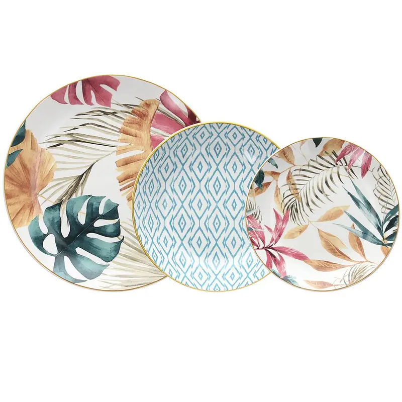 Tognana - Servizio di piatti 18pz Madison Tropical | Rohome