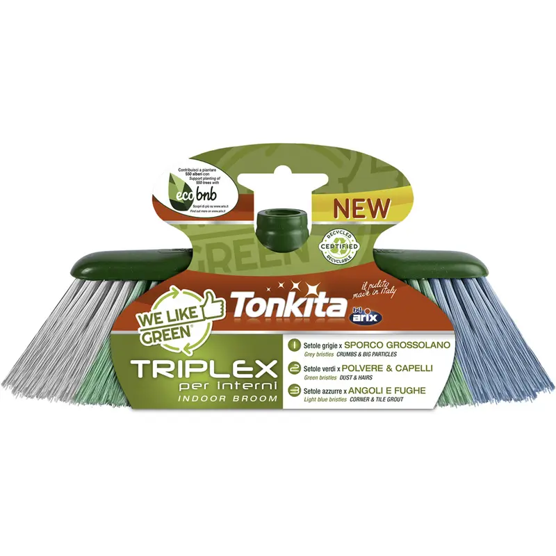 TONKITA TRIPLEX EW LIKE GREEN SCOPA PER INTERNI