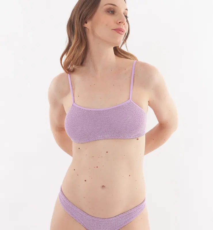 Top Bikini Bralette - Eco Crinkle - Taglia XS/S