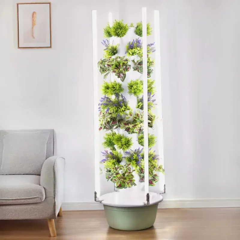Torre Idroponica Verticale con LED