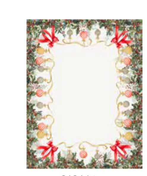 Tovaglia rettangolare flake bianca natalizia 360cm | Rohome