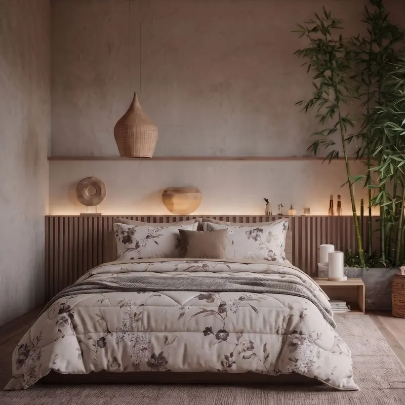 Trapunta Mirabello Sweet ramage Floreale in Percalle Luisiana