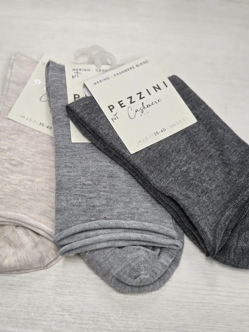 Tris calzini misto casmhere