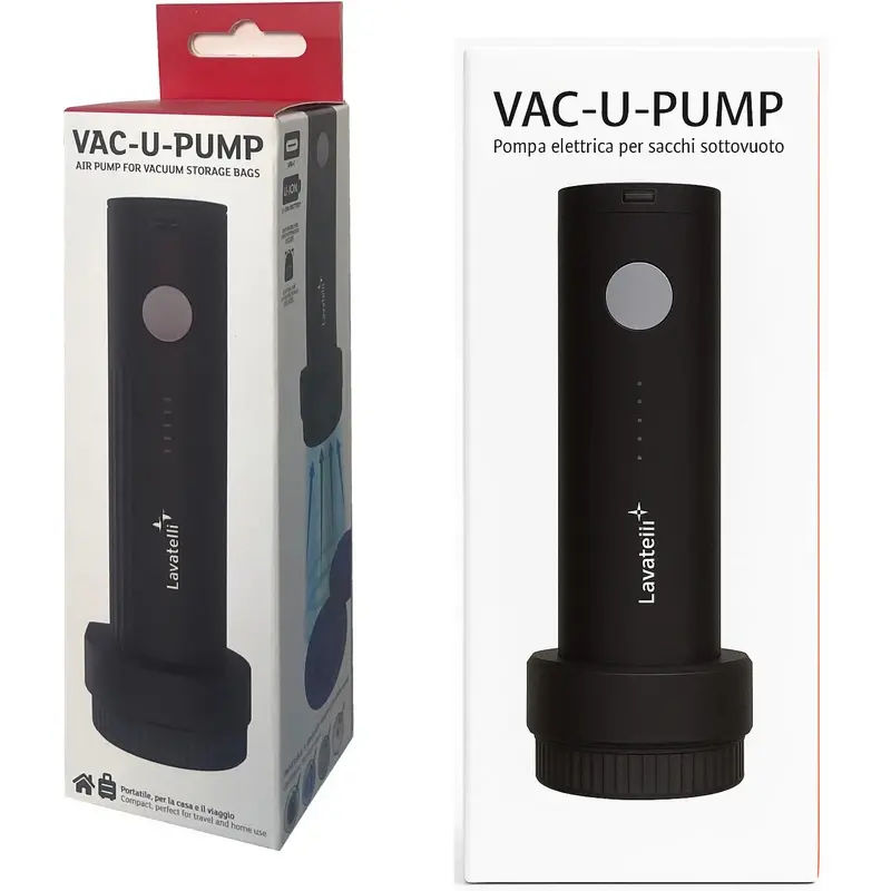 VAC-U-PUMP POMPA ELETTRICA PER SACCHI SOTTOVUOTO
