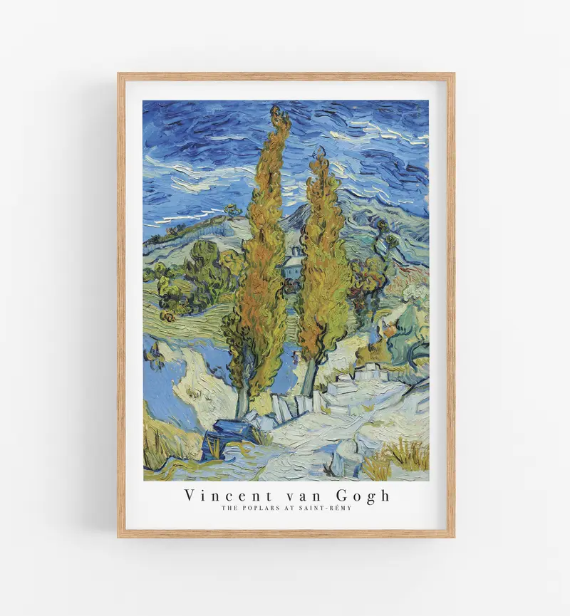 Van Gogh The Poplars at Saint Rémy