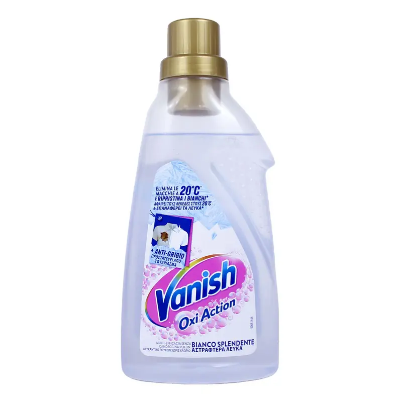 VANISH SMACCHIATORE OXI ACTION MULTI POWER GEL BIANCO SPLENDENTE 750 ML