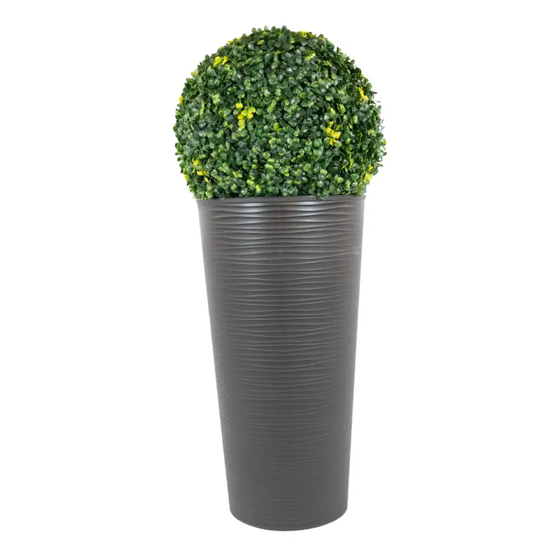 Vasi Per Piante Da Esterno Ovale Alti Fioriera 30x57 Plastica Giardino Balcone Evento Locale Terrazzo Resina Outdoor Design Moderno
