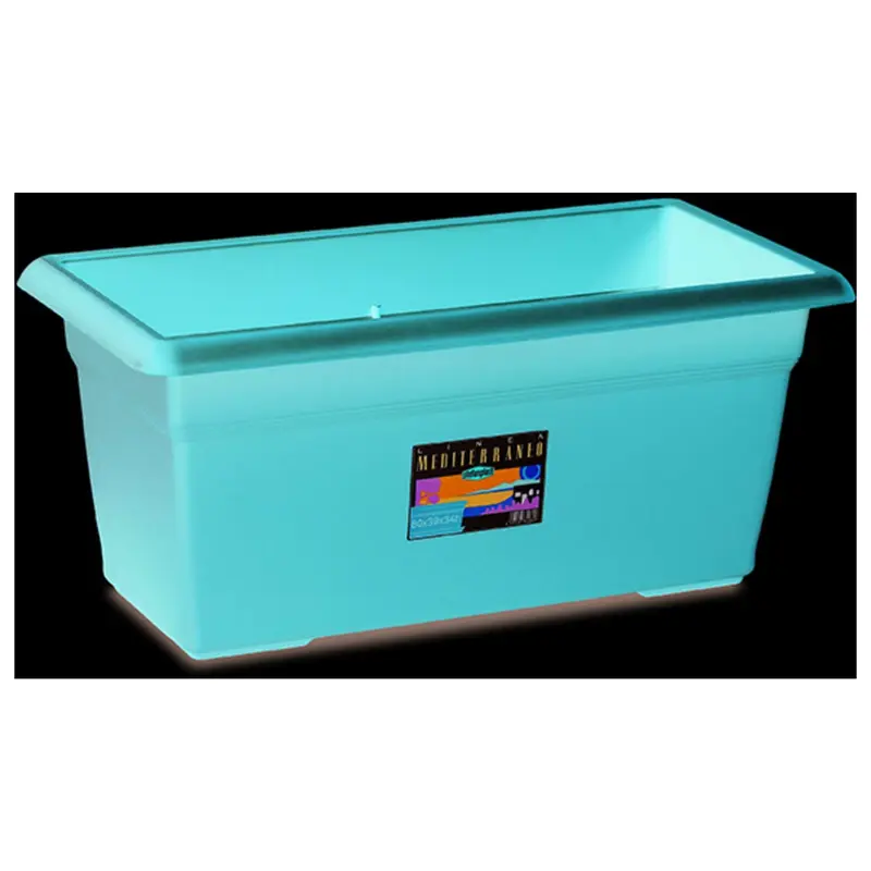Vaso in Plastica Medio Rettangolare Coccio 100X45 H.40