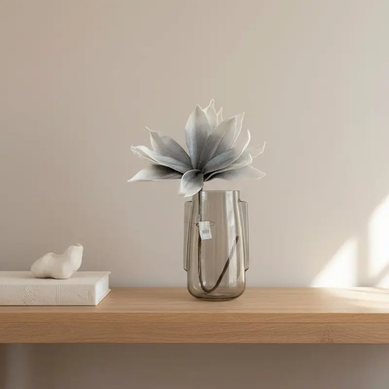 Vaso in vetro colorato con manici | rohome