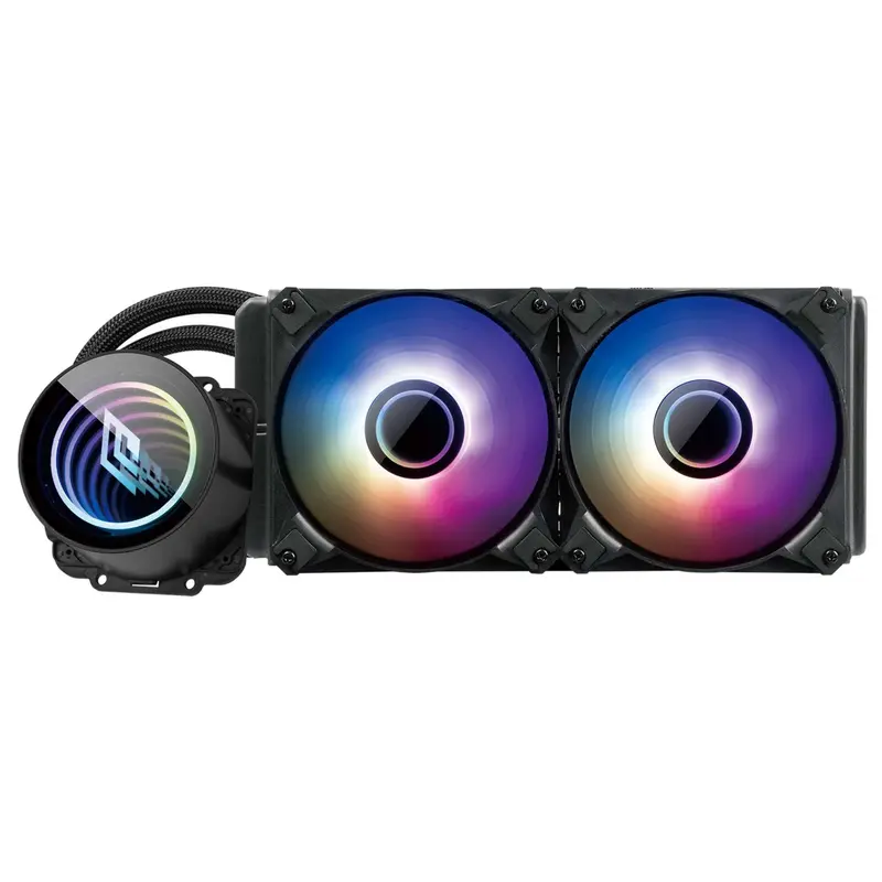 Ventola Liquid Siberus Pro 240 Argb Blk Sk 1700/1200 1Fan 120Mm Pwm