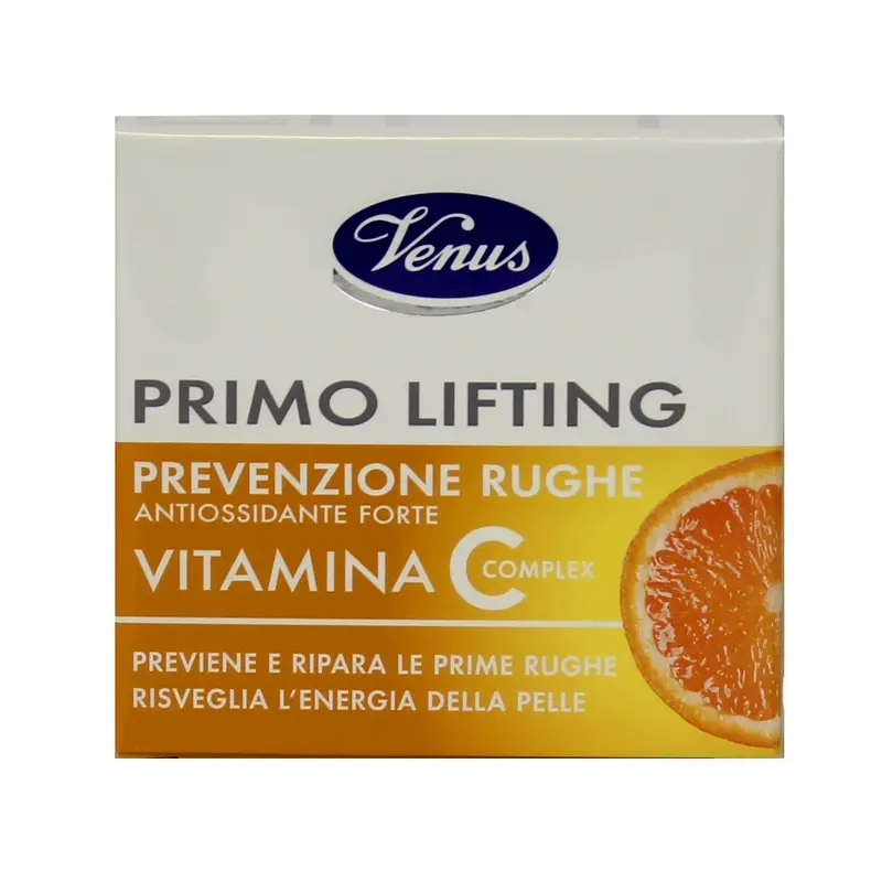 VENUS CREMA PREVENZIONE RUGHE PRIMO LIFTING ANTIOSSIDANTE FORTE VITAMINA C 50 ML