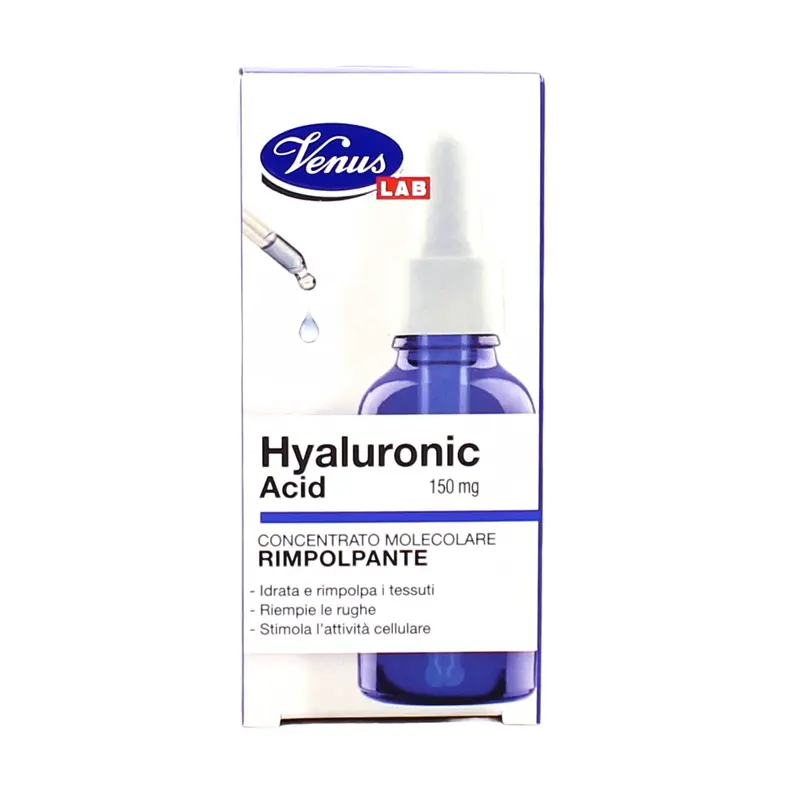 VENUS LAB HYALURONIC ACID CONCENTRATO IDRATANTE RIMPOLPANTE 30 ML 150mg