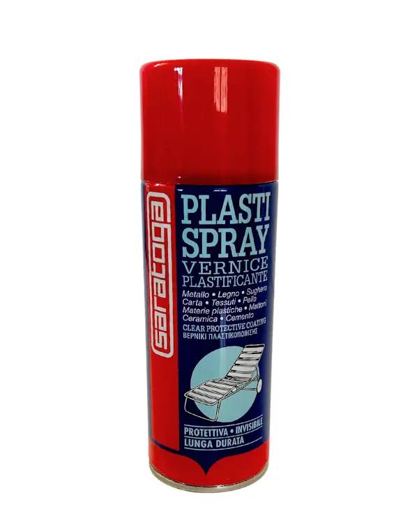 Vernice plastificante protettiva PLASTI SPRAY ml 400 - Saratoga