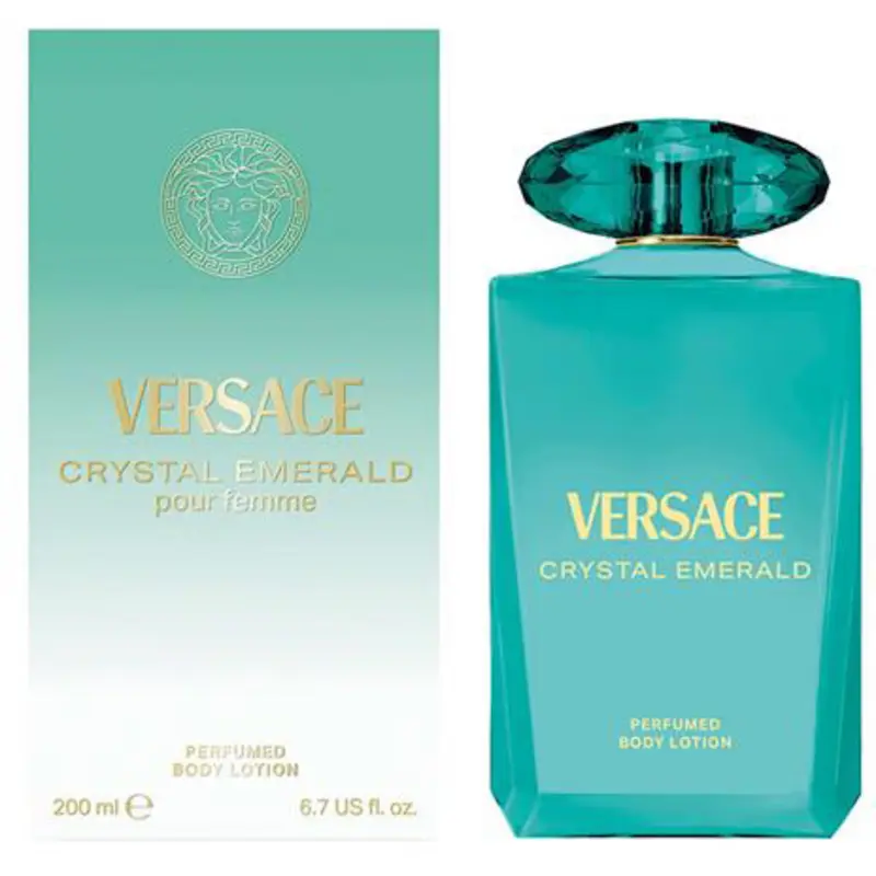 VERSACE CRYSTAL EMERALD POUR FEMME BODY LOTION 200 ML