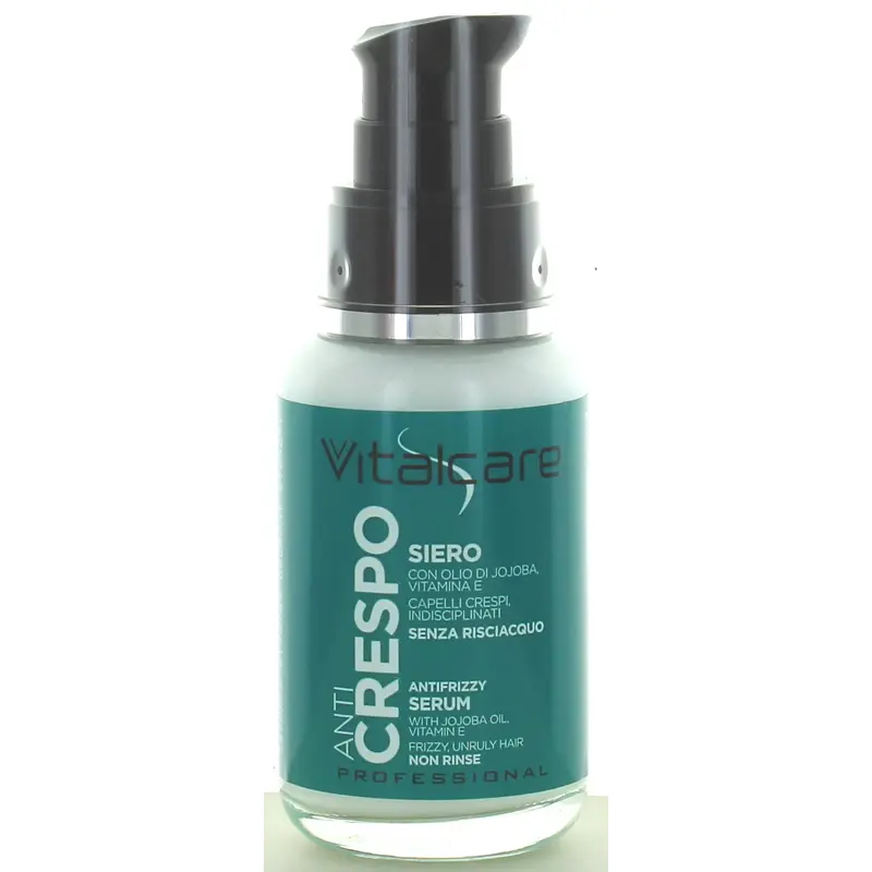 VITALCARE ANTICRESPO SIERO CON OLIO DI JOJOBA CAPELLI CRESPI INDISCIPLINATI 50 ML