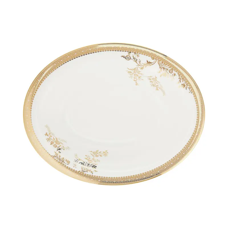 Wedgwood Vera Wang Insalatiera Porcellana Lace Gold Ø25 cm