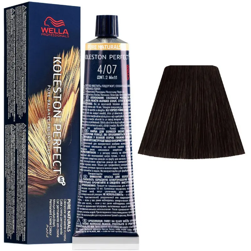 WELLA KOLESTON PERFECT 4/07 CASTANO MEDIO NATURALE SABBIA