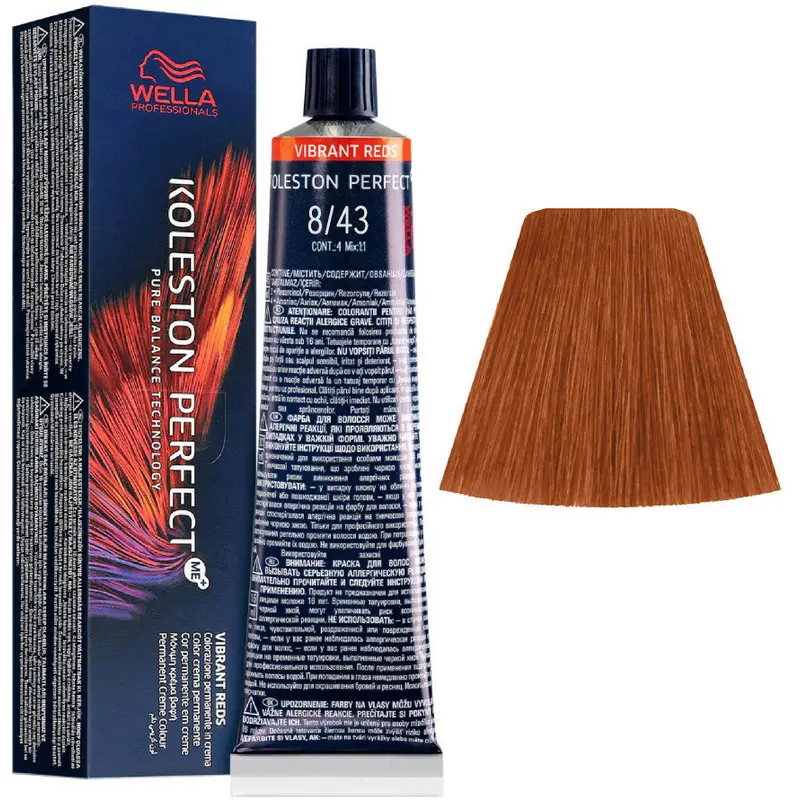 WELLA KOLESTON PERFECT 8/43 BIONDO CHIARO RAME DORATO