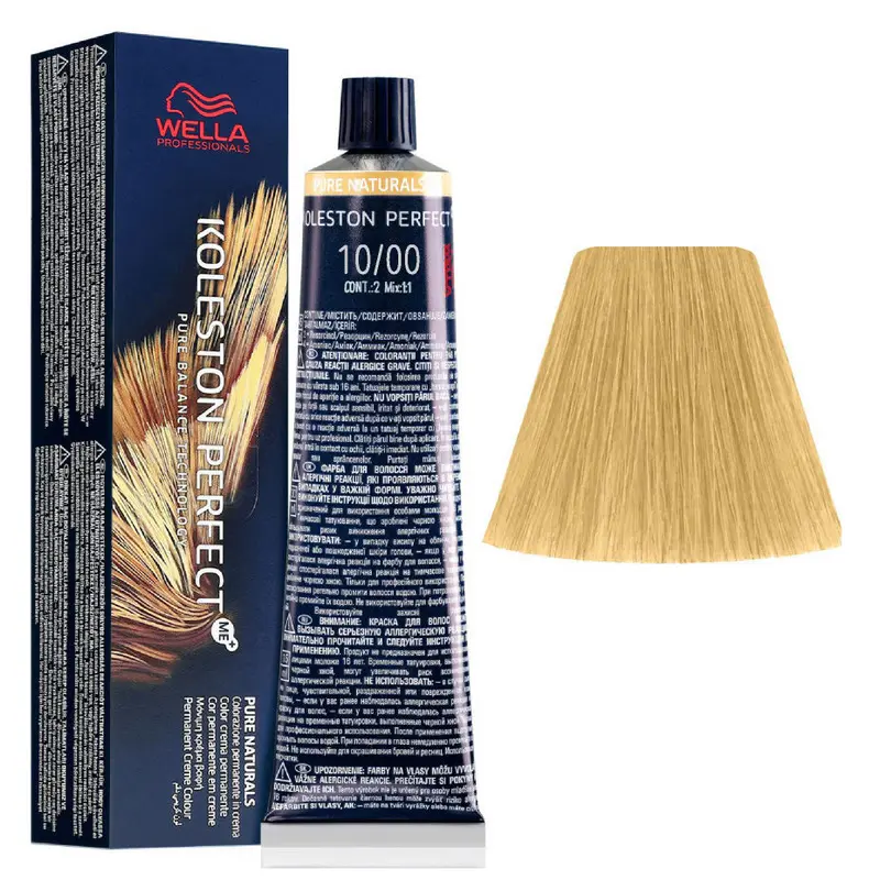 WELLA KOLESTON PERFECT ME PURE NATURALS TINTURA CAPELLI 10/0 BIONDO PLATINO PURO