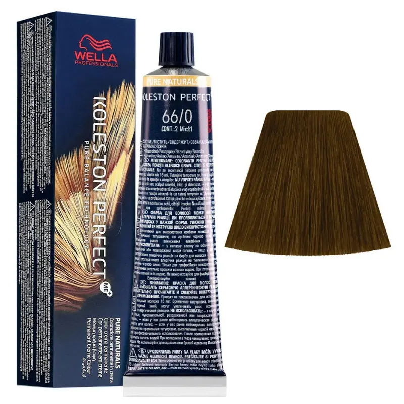 WELLA KOLESTON PERFECT ME PURE NATURALS TINTURA CAPELLI 66/0 BIONDO SCURO INTENSO
