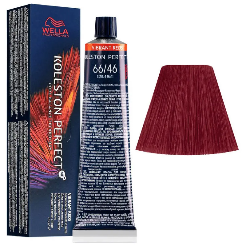 WELLA KOLESTON PERFECT ME PURE NATURALS TINTURA CAPELLI 66/46 BIONDO SCURO INTENSO RAME VIOLETTO