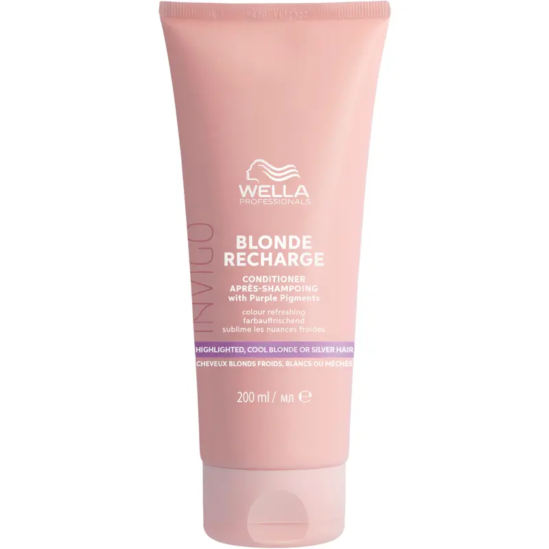 WELLA PROFESSIONALS INVIGO BLONDE RECHARGE CONDITIONER COOL BLONDE SILVER 200 ML