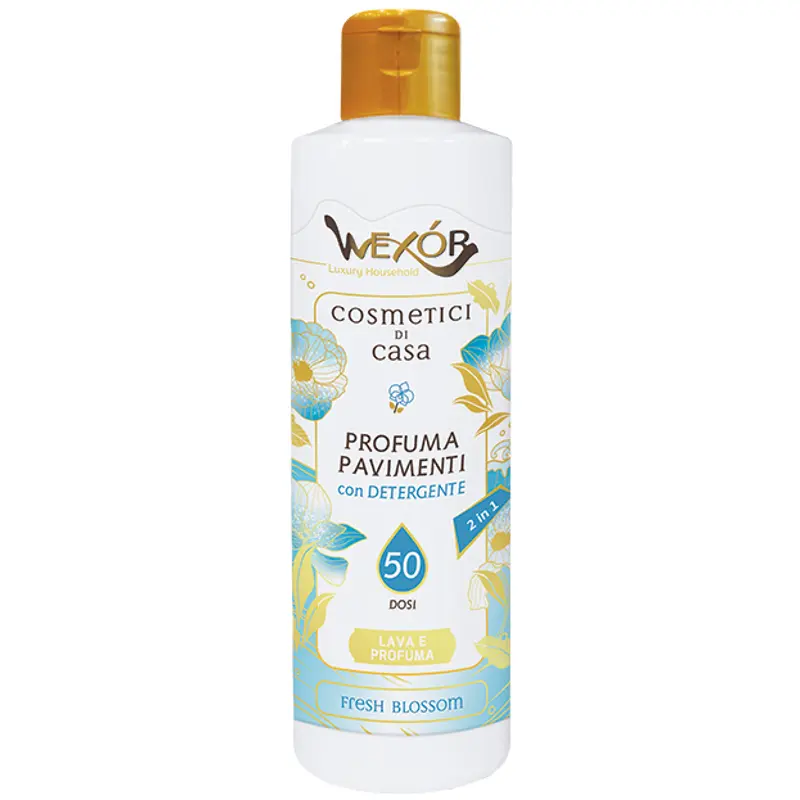 WEXOR COSMETICI di CASA PROFUMA PAVIMENTI FRESH BLOSSOM 50 DOSI 235 ML