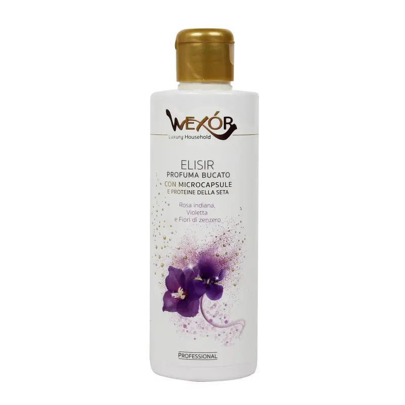 WEXOR ELISIR PROFUMA BUCATO CON MICROCAPSULE ROSA INDIANA, VIOLETTA E FIORI DI ZENZERO 200 ML