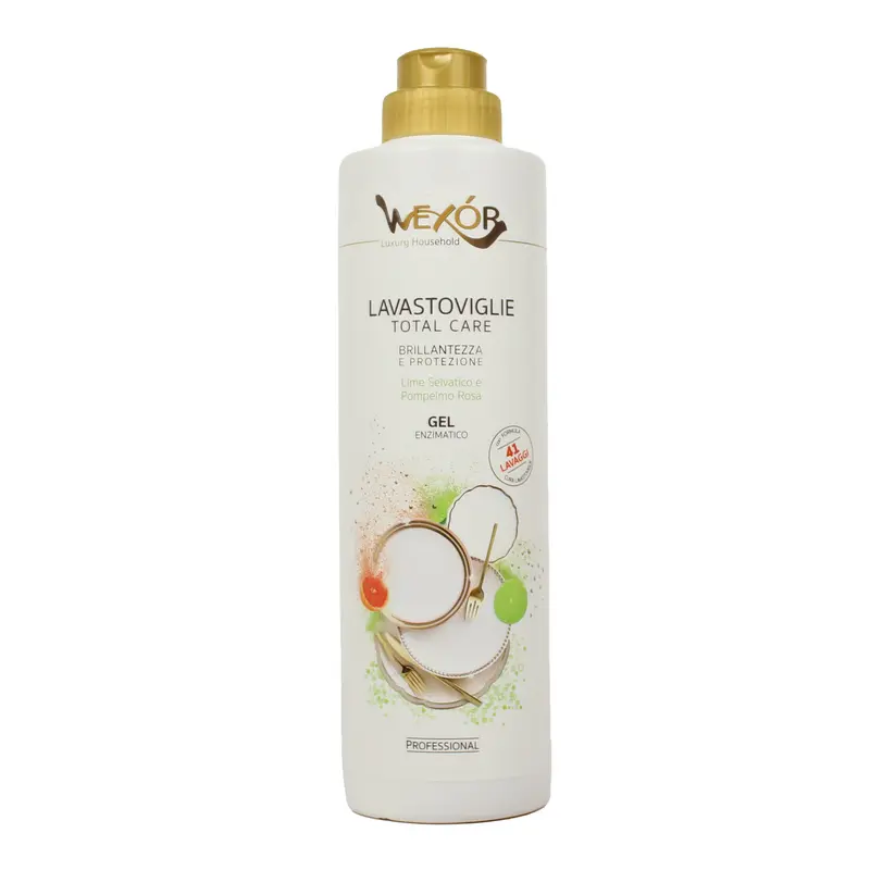 WEXOR LAVASTOVIGLIE TOTAL CARE GEL ENZIMATICO 41 LAVAGGI 750 ML