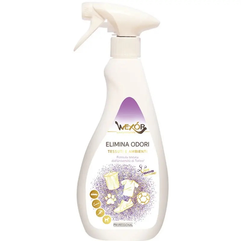 WEXOR ODOR REMOVER TRIFASICO ELIMINA ODORI TRIGGER 500 ML