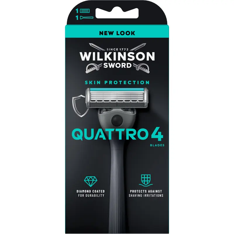 WILKINSON QUATTRO SKIN PROTCTION RASOIO 4 LAME