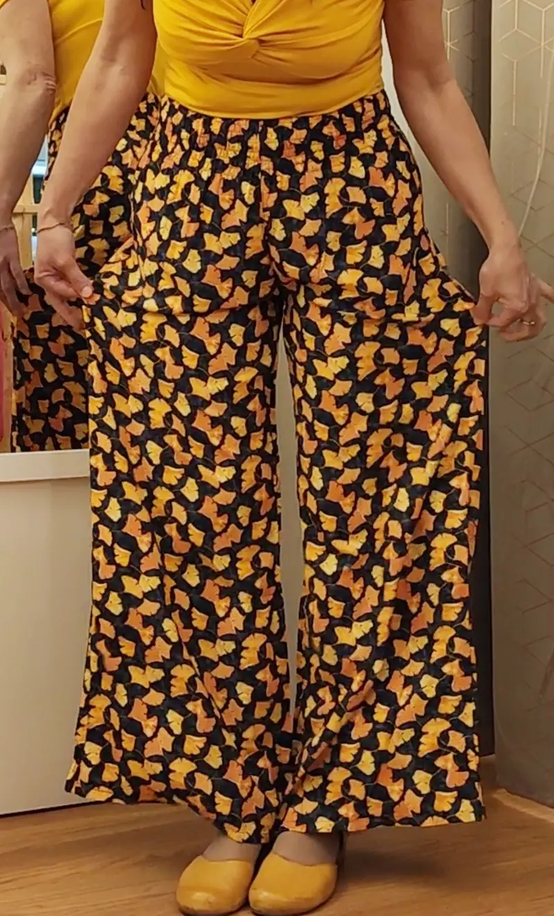 Xantik - Pantaloni largoni Ginkgo - XL