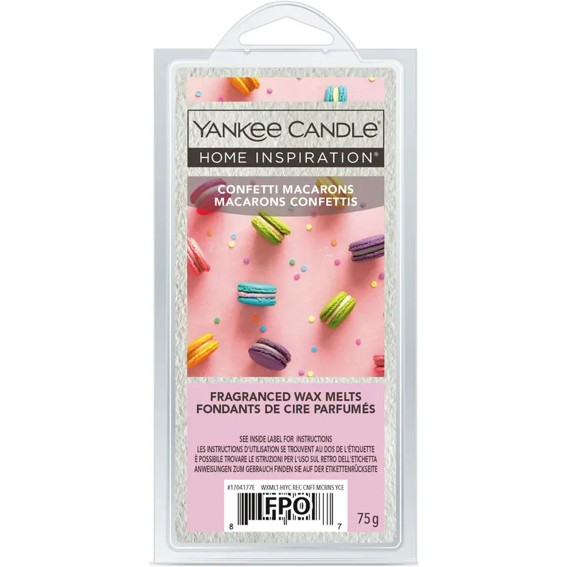 YANKEE CANDLE HOME INSPIRATION BLISTER 6 CUBETTI DI CERA DA SCIOGLIERE