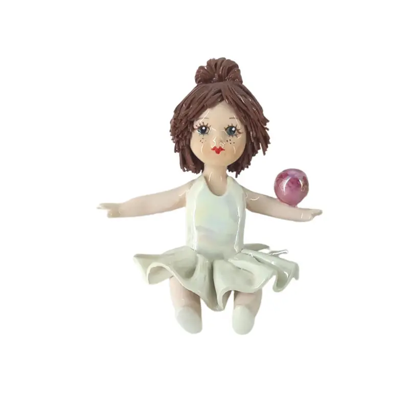 Zampiva Ballerina Danza Artistica Ceramica H 9 cm