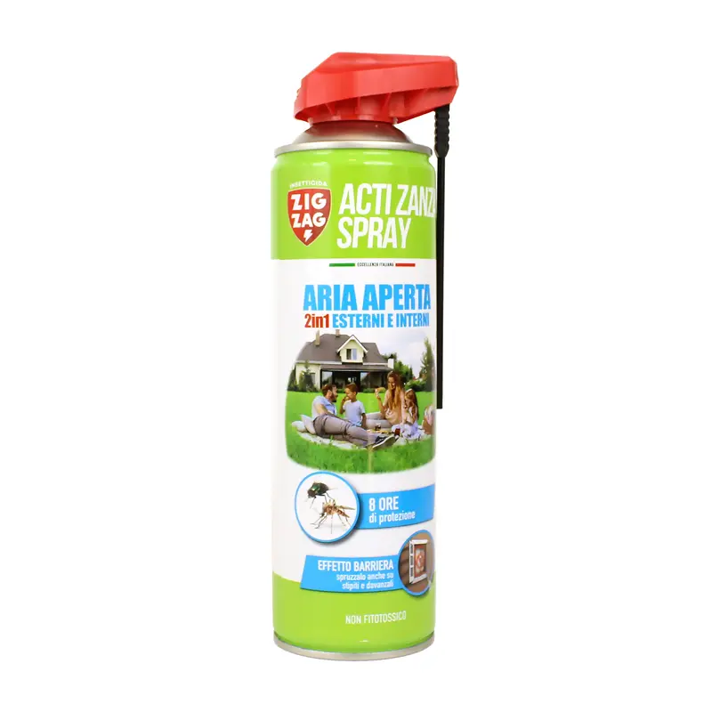 ZIG ZAG INSETTICIDA ARIA APERTA 2in1 INTERNI ED ESTERNI 500 ML