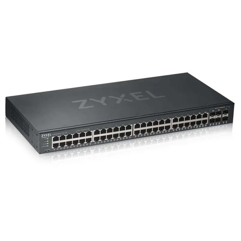 Zyxel GS1920-48V2 Gestito Gigabit Ethernet (10/100/1000) Nero